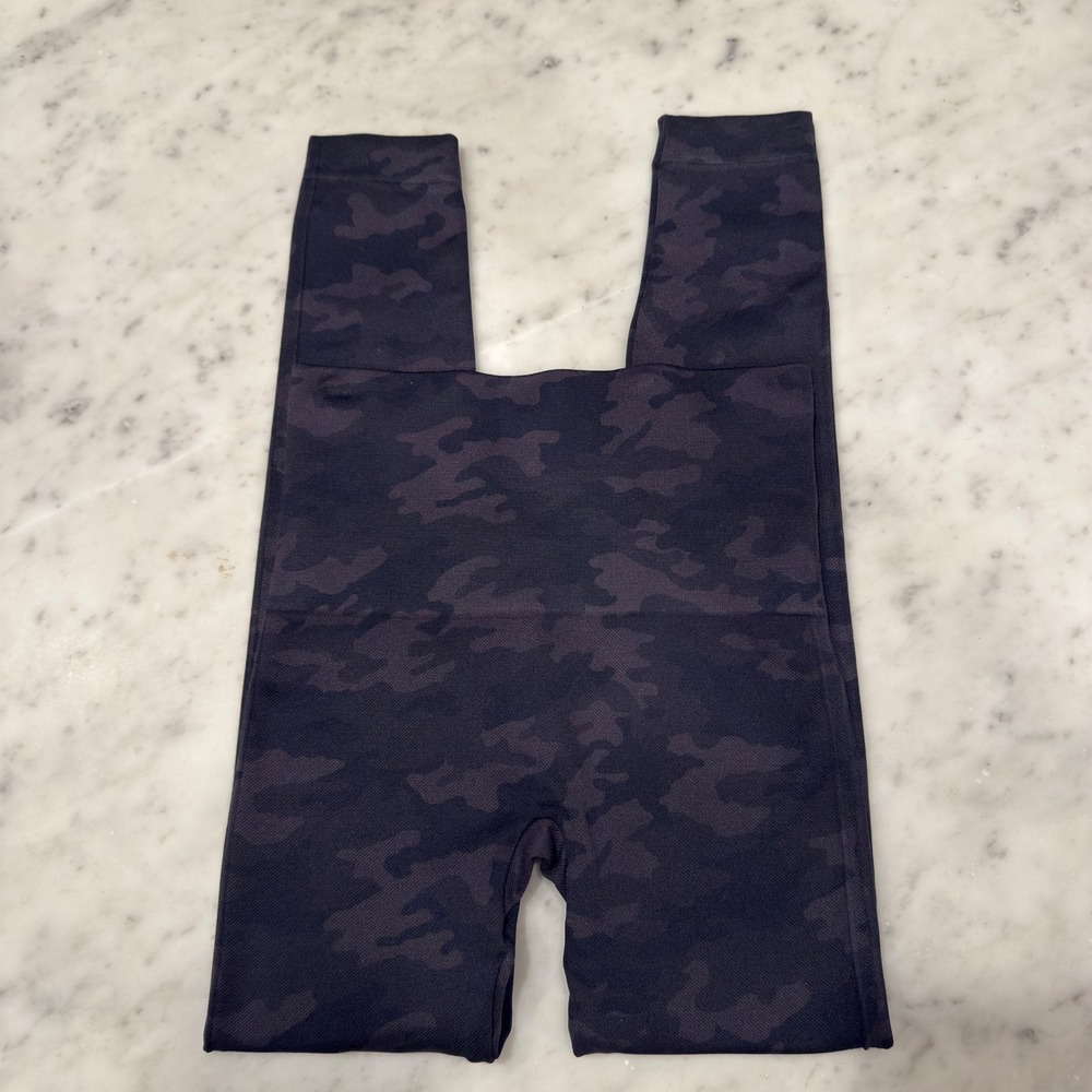 SPANX Camo Print Seamless High Waist Leggings Women's Size S/P